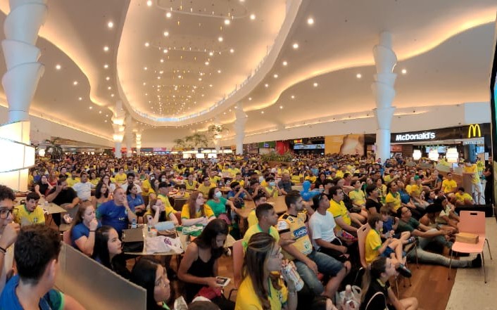 GazetaWeb - Parque Shopping terá telão para transmissão de todos os jogos  da Copa do Mundo